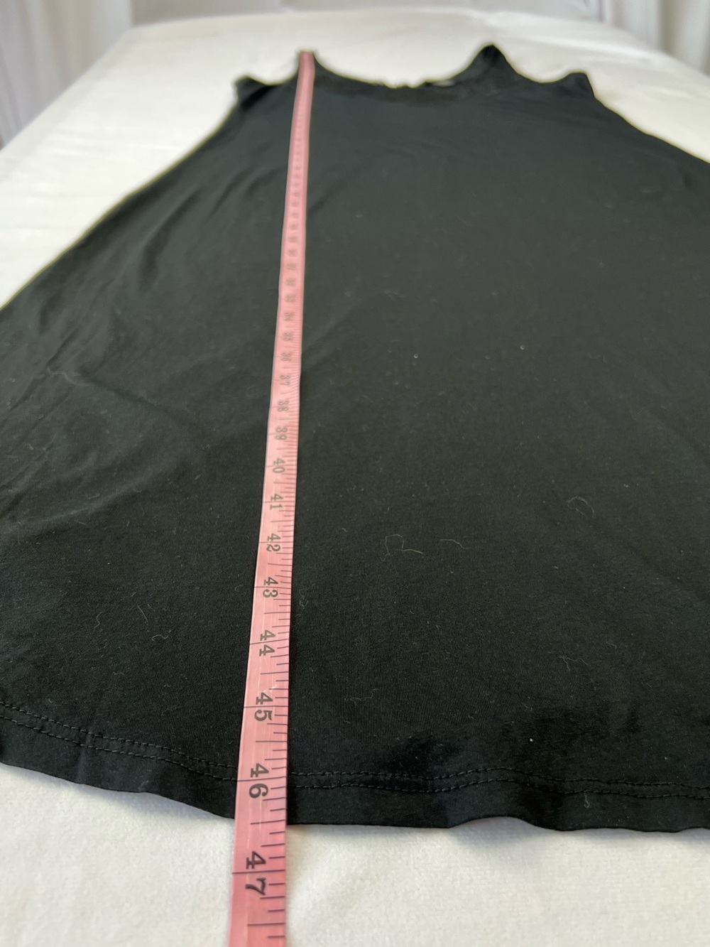 Natori Black Lace Trim Nightgown Sleep Dress Chemise Loungewear Size Medium - Picture 2 of 4